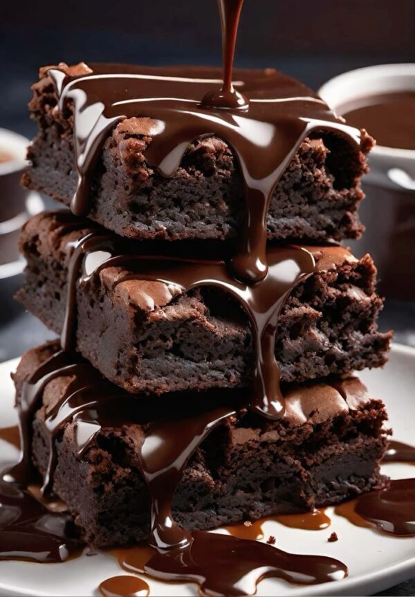 Brownies Cake – Bánh brownies socola đậm đà, mềm ẩm - Ảnh 4