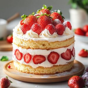 Shortcake – Bánh shortcake mềm xốp, ngọt thanh và tươi mát