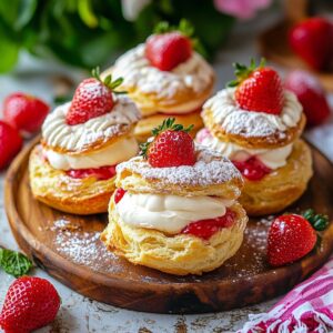 Cream Puff – Bánh su kem mềm mịn, béo ngậy và thơm ngọt
