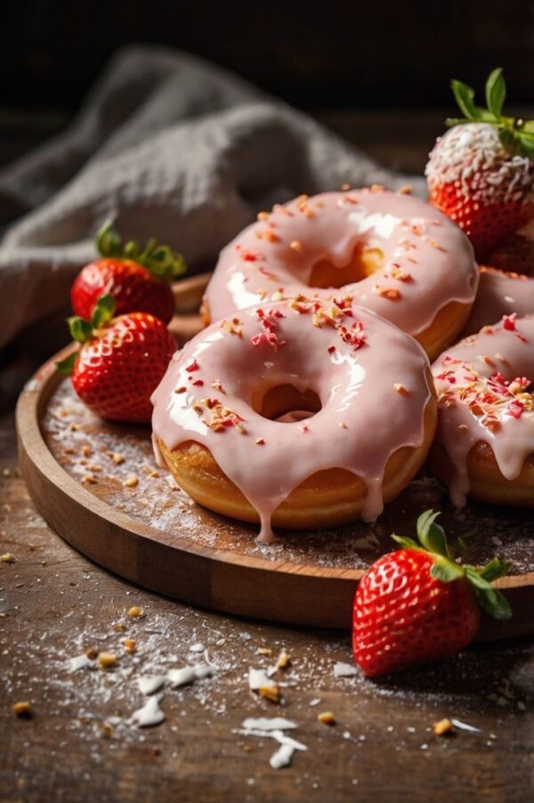 Donut Cake – Bánh donut ngọt ngào, mềm xốp và đầy sắc màu - Ảnh 3