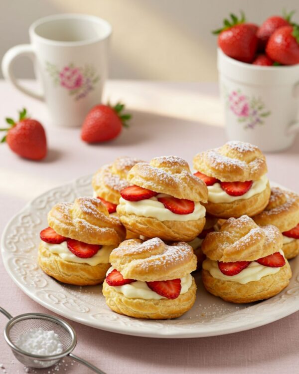 Cream Puff – Bánh su kem mềm mịn, béo ngậy và thơm ngọt - Ảnh 5