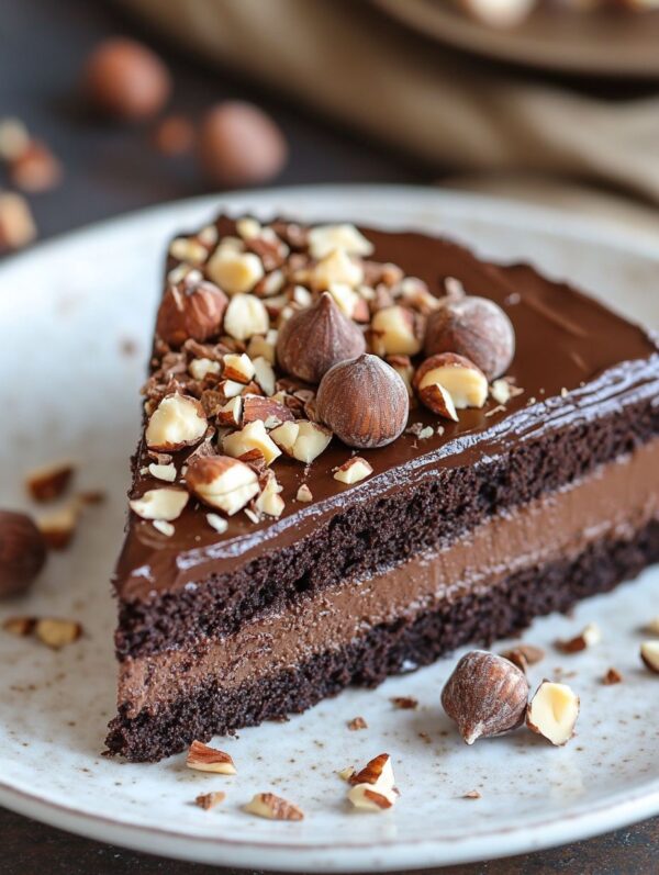 Hazelnut Cake – Bánh hạt phỉ thơm bùi, mềm xốp và sang trọng - Ảnh 2