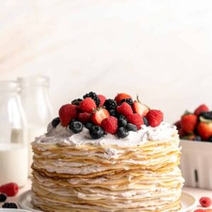 Bánh Crepe Cake Ngàn Lớp – Mềm Mịn, Ngọt Nhẹ & Tinh Tế