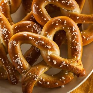 Pretzel Cake – Bánh xoắn độc đáo, vị mặn ngọt hòa quyện, dùng tiệc hay ăn vặt đều tuyệt