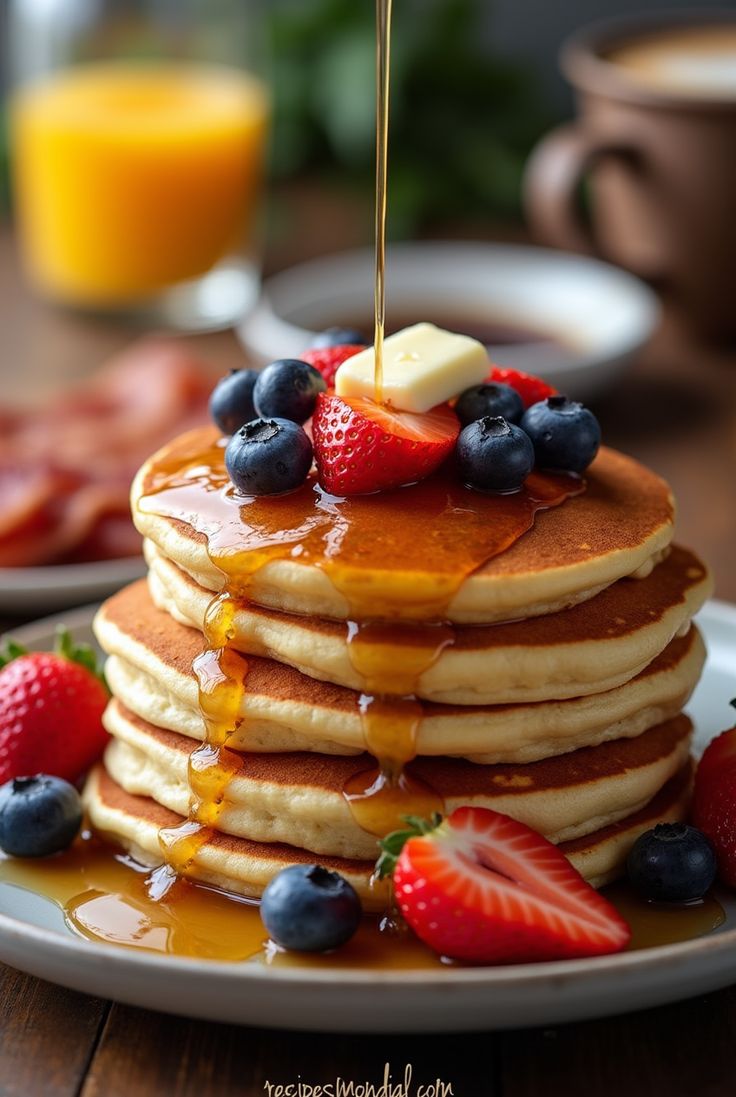 Pancake – Bánh mềm xốp, thơm ngọt, bữa sáng hoàn hảo